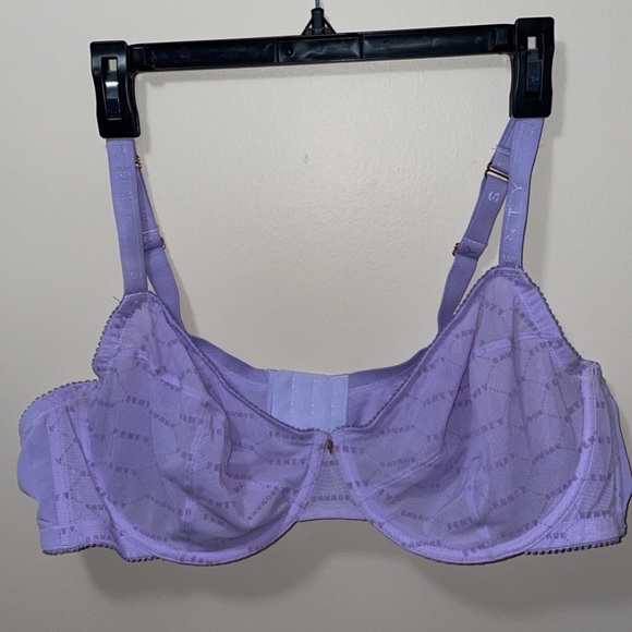 Tops I Have 4x Savage X Fenty Bras Sized 44d 1 Neon Green One Purple